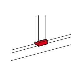 Угол Т-образный для настенного кабель-канала