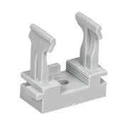 Держатель для труб (клипса) d20мм для монтажн. пистолета сер. (уп.100шт) TOKOV ELECTRIC TKE-LC-20-ZP-C06/100