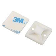 Площадка самоклеящаяся под хомуты 25х25мм NO-225-308 бел. (уп.10шт) Эра Б0066729