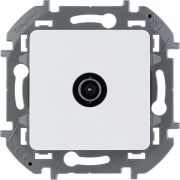 Розетка телевизионная TV Inspiria 2дБ 0-2400мГц с топологией «звезда» механизм бел. IEK 673850