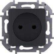 Розетка 1-м СП Inspiria 16А IP20 250В 2P механизм антрацит IEK 673713