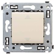 Выключатель 1-кл. 2мод. СП Avanti «Ванильная дымка» 16А IP20 беж. DKC 4405103