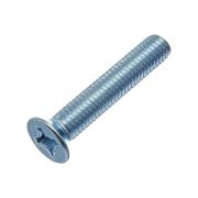 Винт с потайной головкой М6х16 DIN 965 класс прочн. 4.8 цинк (уп.100шт) пакет СТРОЙМЕТИЗ UTORM3091009