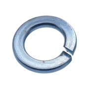 Шайба пружинная М6 DIN 127 цинк. (пакет) (уп.300шт) СТРОЙМЕТИЗ UTORM3080038